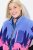 Ulla Popken Alpine Landscape Fleece Jacket Cloud Blue - Collegetröjor & hoodies - Mjuka tröjor och hoodies i stora storlekar