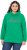 Ulla Popken HELLO Classic Fit Stand-Up Collar Sweatshirt Emerald Green - Collegetröjor & hoodies - 