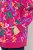 Ulla Popken Ribbon Print Turtleneck Sweatshirt Cherry Red - Collegetröjor & hoodies - Mjuka tröjor och hoodies i stora storlekar