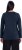 Ulla Popken Basic Round Neck Long Sleeve Slim Fit Cotton Tee Navy Blue - T-shirts - 