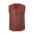 JP1880 Tweed Waistcoat Wool Brick Red - Västar - Västar i stora storlekar