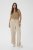 Kaffe Curve Mille Wide Pants Feather Grey - Tygbyxor - 