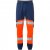 Leo Hawkridge Ecoviz High Performance 4X Stretch Trouser Hi-Vis Orange/Navy Print - Arbetskläder - Arbetskläder i stora storlekar