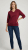 Nora Mikken GELINA Sweater Burgundy - DAMKLÄDER XS-XXL - 