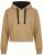 Nora Mikken KAMILLA Cropped Hoodie Camel - DAMKLÄDER XS-XXL - 