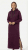 Nora Mikken MARTINA Maxi Hoodie Dress Mauve Wine - DAMKLÄDER XS-XXL - 