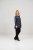 Scandinavian Caramel Swirls Tunic Blue - Tryckta T-shirts för dam i stora storlekar - 