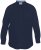 D555 Richard Long Sleeve Oxford Shirt Navy - Skjortor - Stora skjortor - 2XL-8XL