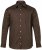 JP1880 Shirt Business Long Sleeve Brown - Skjortor - Stora skjortor - 2XL-8XL