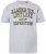 JP1880 T-shirt Short Sleeve Chest Print Grey Melange - T-shirts - Stora T-shirts - 2XL-14XL