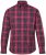 JP1880 Checked Shirt Long Sleeve Red - Skjortor - Stora skjortor - 2XL-8XL