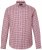 JP1880 Checked Flannel Shirt Long Sleeve Light Red - Skjortor - Stora skjortor - 2XL-8XL