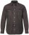JP1880 Denim Shirt Flexnamic Dark Brown - Skjortor - Stora skjortor - 2XL-8XL