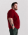 Motley Denim Stockholm T-shirt Red - T-shirts - Stora T-shirts - 2XL-14XL