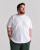 Motley Denim Stockholm T-shirt White - T-shirts - Stora T-shirts - 2XL-14XL