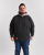 Motley Denim Copenhagen Hoodie Charcoal - Tröjor & hoodies - Stora hoodies & tröjor - 2XL-14XL