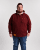 Motley Denim Copenhagen Hoodie Red - Tröjor & hoodies - Stora hoodies & tröjor - 2XL-14XL