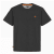 Motley Denim Stockholm T-shirt Charcoal - T-shirts - Stora T-shirts - 2XL-14XL