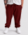 Motley Denim Berlin Sweatpants Red - Mjukisbyxor och -shorts - Mjukisbyxor & Mjukisshorts 2XL-12XL