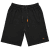 Motley Denim Paris Sweatshorts Black - Mjukisbyxor och -shorts - Mjukisbyxor & Mjukisshorts 2XL-12XL