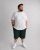 Motley Denim Paris Sweatshorts Racing Green - Mjukisbyxor och -shorts - Mjukisbyxor & Mjukisshorts 2XL-12XL