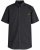 Motley Denim Zagreb Kortärmad Skjorta Mörkgrå - Skjortor - Stora skjortor - 2XL-8XL
