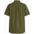 Motley Denim Zagreb Kortärmad Skjorta Mörk khaki - Skjortor - Stora skjortor - 2XL-8XL