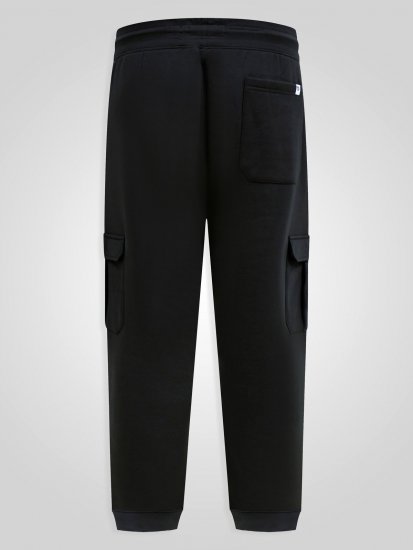 D555 Dexter 1 Cargo Jogger With Bear Embroidery Svart - Mjukisbyxor och -shorts - Mjukisbyxor & Mjukisshorts 2XL-12XL