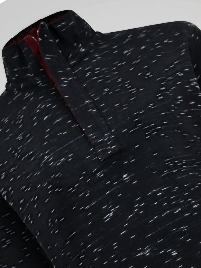 D555 Chandler Reno 1/4 Zip Neck Sweatshirt With Bear Logo Svart - Tröjor & hoodies - Stora hoodies & tröjor - 2XL-14XL