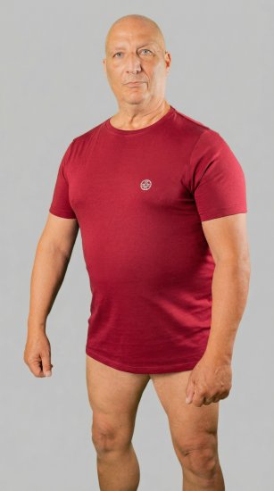 20 Nodi Mezzogiorno Sports T-Shirt Red - T-shirts - Stora T-shirts - 2XL-14XL