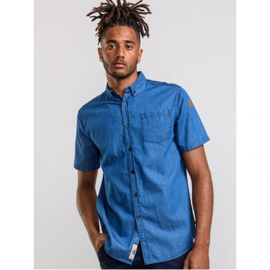 D555 Arnold Denim Shirt - Skjortor - Stora skjortor - 2XL-8XL