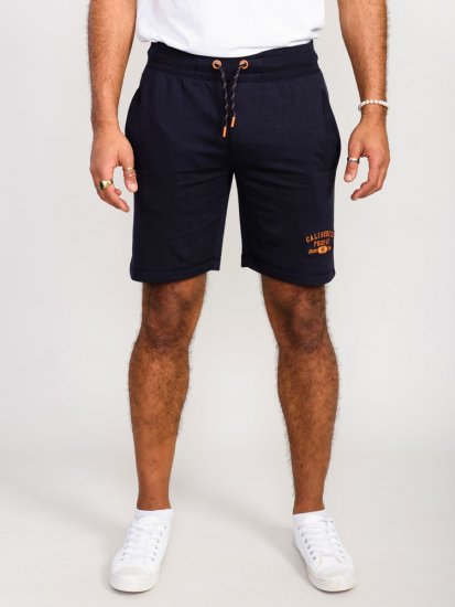 D555 Sutton Elasticated Waist Shorts With Embroidery Navy - Mjukisbyxor och -shorts - Mjukisbyxor & Mjukisshorts 2XL-12XL