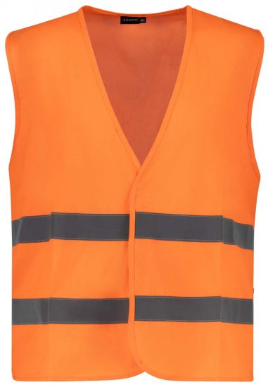 Adamo 109140 Varselväst Orange - Arbetskläder - Arbetskläder i stora storlekar
