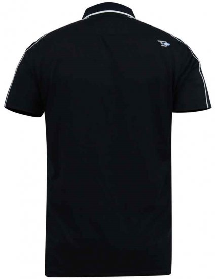 D555 Sussex Jersey Polo Shirt Dark Navy - Pikétröjor - Stora pikétröjor - 2XL-8XL