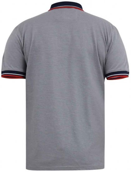 D555 Mersea Polo Shirt With Chest Embroidery - Pikétröjor - Stora pikétröjor - 2XL-8XL