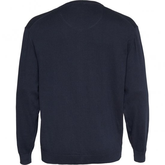 North Latitude V-neck knit Night Sky - Tröjor & hoodies - Stora hoodies & tröjor - 2XL-14XL