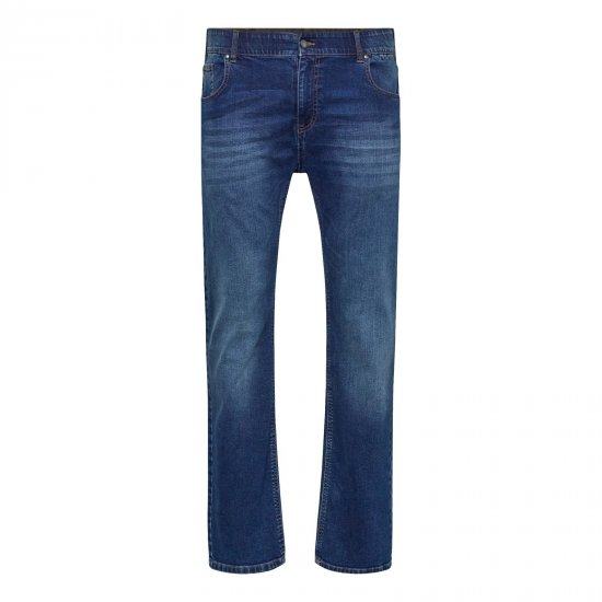 North Latitude Jeans Jack Blue Used Wash - Jackor - Stora jackor - 2XL-12XL