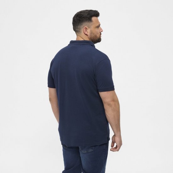 North Latitude Polo Navy Blue - Pikétröjor - Stora pikétröjor - 2XL-8XL