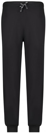 Adamo Jakob Pyjama Pants with Cuffs Black - Underkläder & Badkläder - Stora underkläder - 2XL-8XL