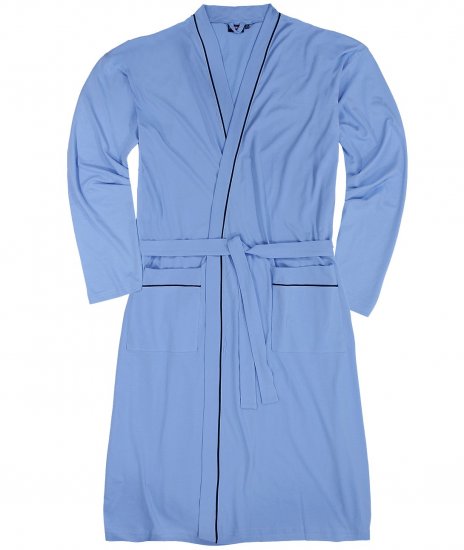 Adamo Boris House Coat Light Blue - Underkläder & Badkläder - Stora underkläder - 2XL-8XL