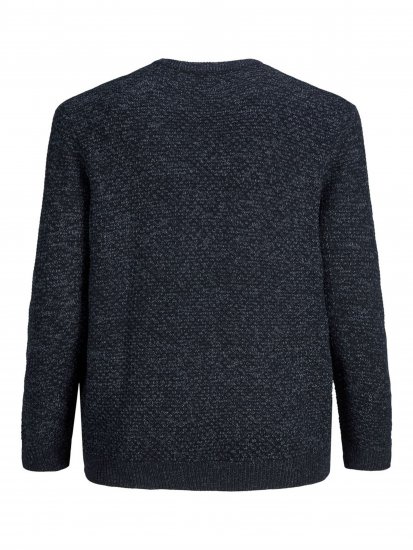 Jack & Jones JCOBRANDON Knit Navy Blazer - Tröjor & hoodies - Stora hoodies & tröjor - 2XL-14XL