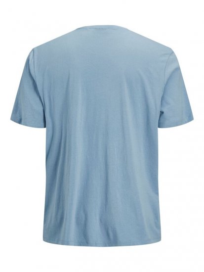 Jack & Jones JJMOON T-shirt Faded Denim - T-shirts - Stora T-shirts - 2XL-14XL