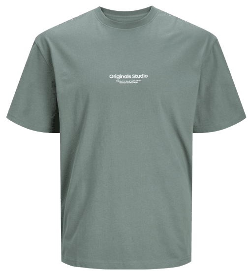 Jack & Jones JORVESTERBRO T-Shirt Laurel Wreath - T-shirts - Stora T-shirts - 2XL-14XL