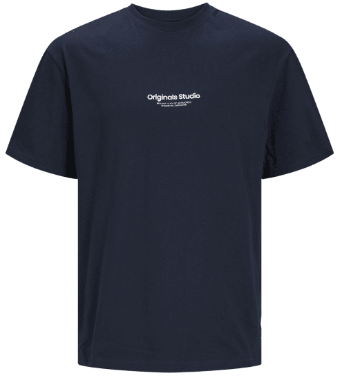 Jack & Jones JORVESTERBRO T-Shirt Sky Captain - T-shirts - Stora T-shirts - 2XL-14XL