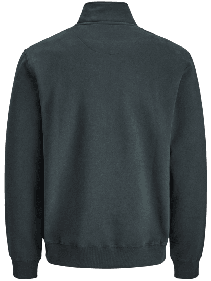 Jack & Jones Bleecker Branding High Neck Sweatshirt Forest River - Tröjor & hoodies - Stora hoodies & tröjor - 2XL-14XL