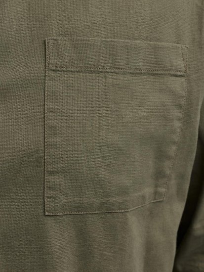 Jack & Jones Tristan Overshirt khaki - Skjortor - Stora skjortor - 2XL-8XL