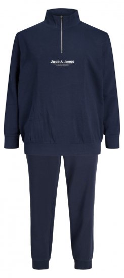 Jack & Jones Vesterbro träningsoverall mörkblå - Tröjor & hoodies - Stora hoodies & tröjor - 2XL-14XL
