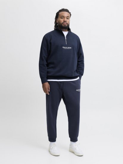 Jack & Jones Vesterbro träningsoverall mörkblå - Tröjor & hoodies - Stora hoodies & tröjor - 2XL-14XL