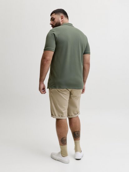 Jack & Jones Weston Piké Grön - Pikétröjor - Stora pikétröjor - 2XL-8XL