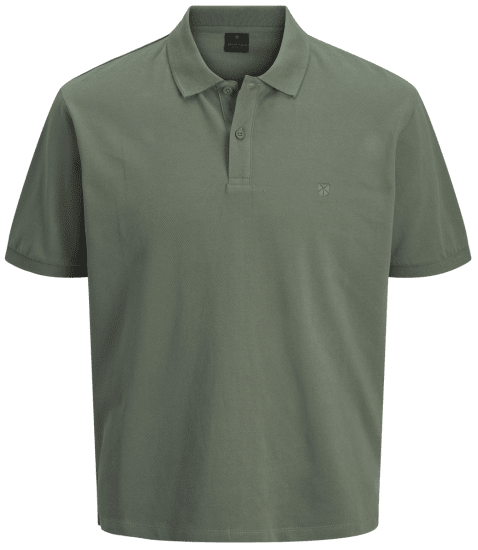 Jack & Jones Weston Piké Grön - Pikétröjor - Stora pikétröjor - 2XL-8XL